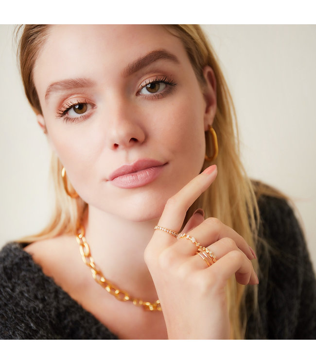 Crystal Shimmer Ring