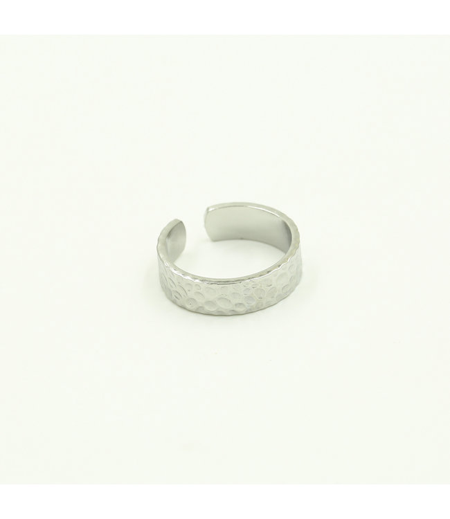 Silver Creole Jungle Ring