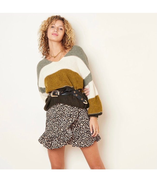 Spotted Skirt / Black