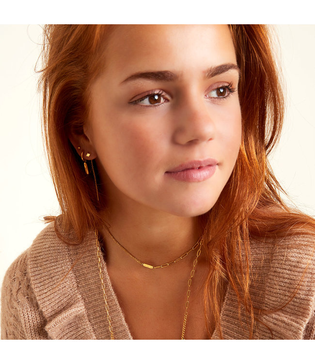 Gold Starry Chain Necklace