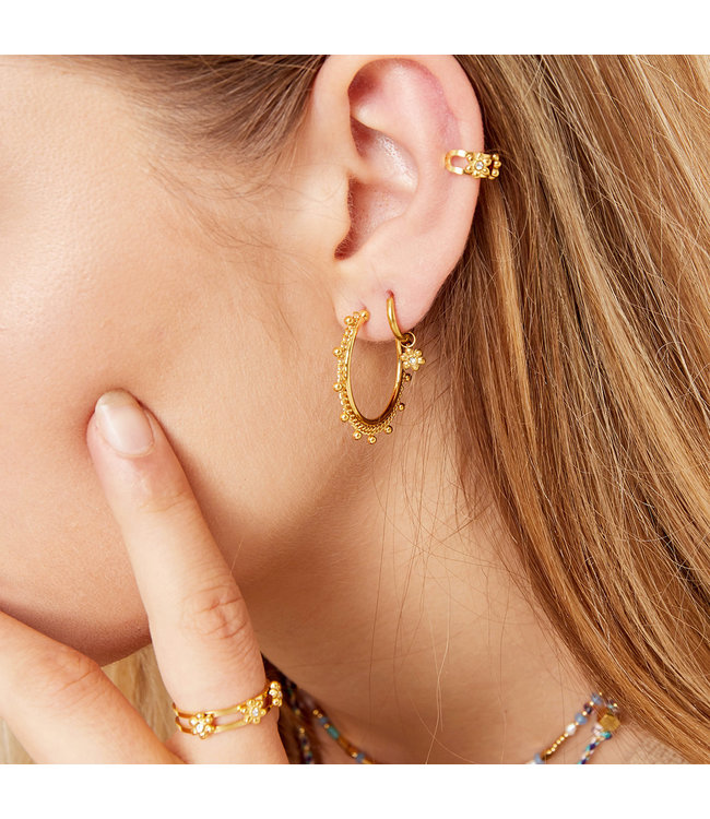 Tiny Flower Earrings