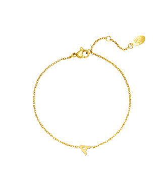 Gold Initial Bracelet