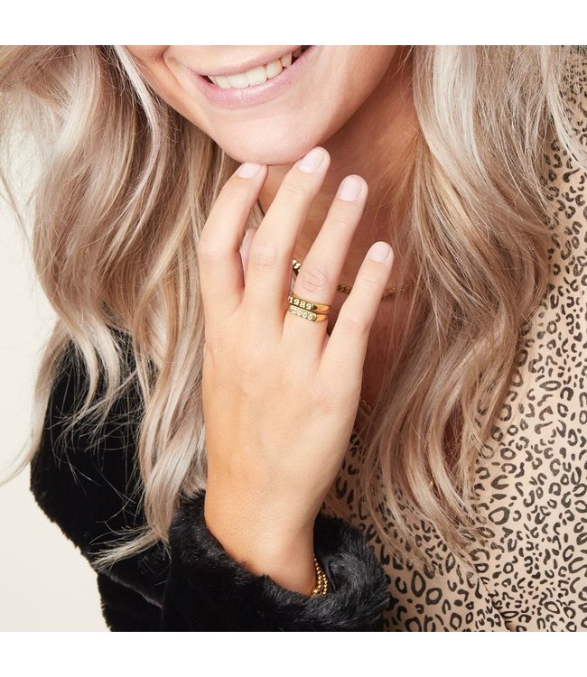 Gold Year of Birth Ring