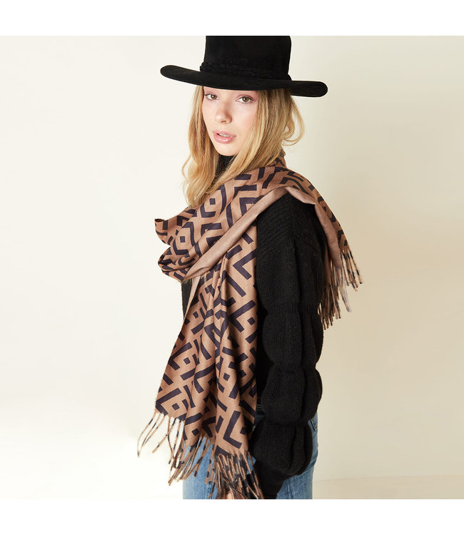 Inspired Scarf / Camel