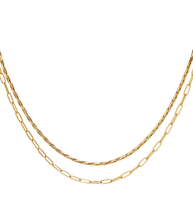 Double Chain Necklace