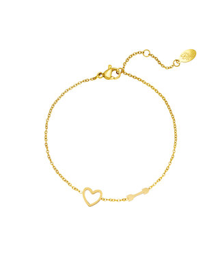 Heart Arrow Bracelet