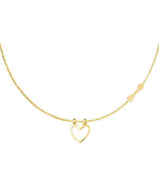 Heart Arrow Necklace