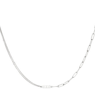 Silver Starry Chain Necklace