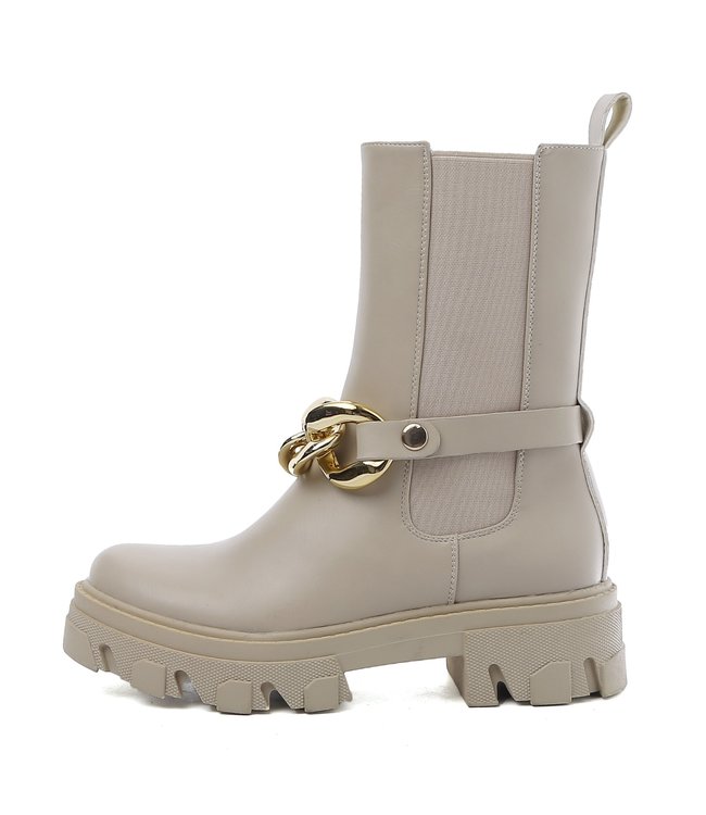 Chunky Chain Boots