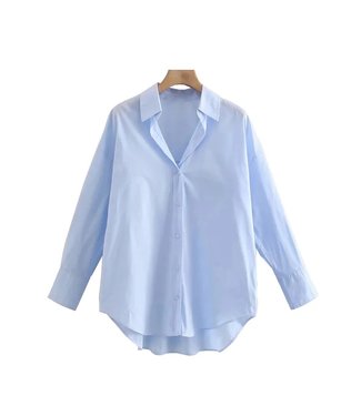 Oversized Blouse / Light Blue