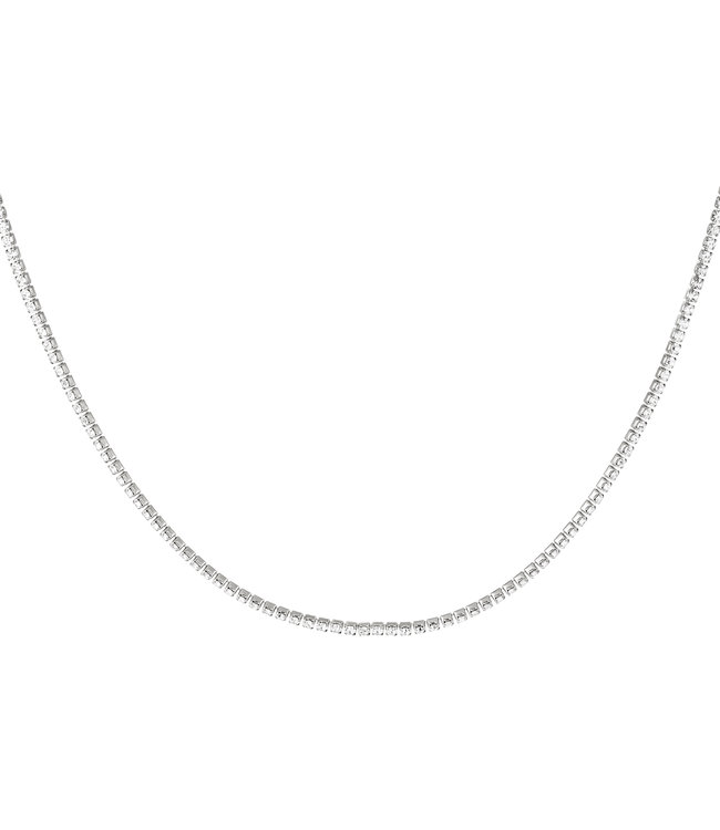 Silver Sparkle of Life Necklace