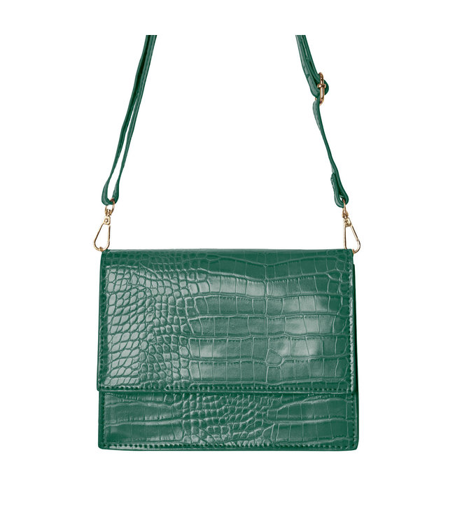 Imani Croco Bag Green