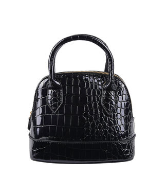 Shiny Croco Bag / Black