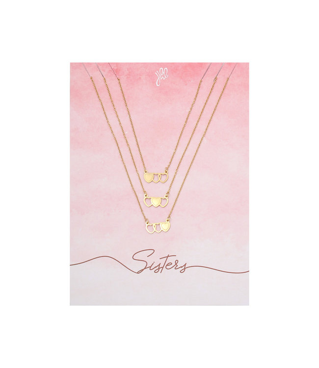 Three Sisters Necklace Giftcard / Gold