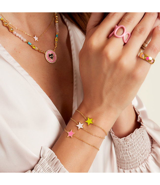 Pastel Star Bracelet