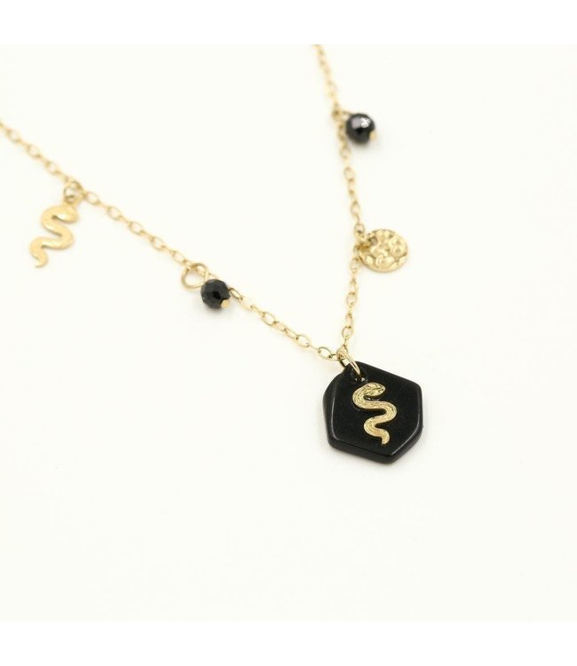 Mixed Snakes Necklace