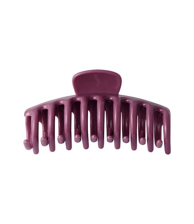 Shiny Hair Clip / Purple