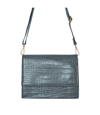 Imani Croco Bag / Grey