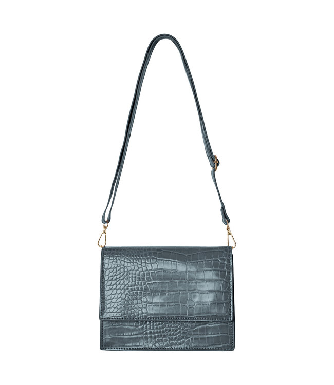 Imani Croco Bag / Grey