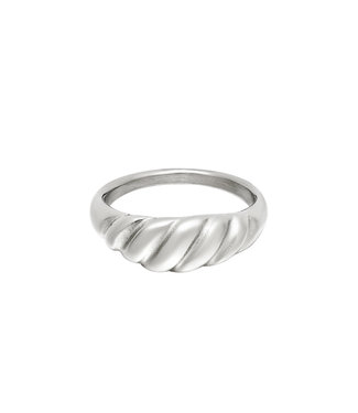 Silver Small Baguette Ring