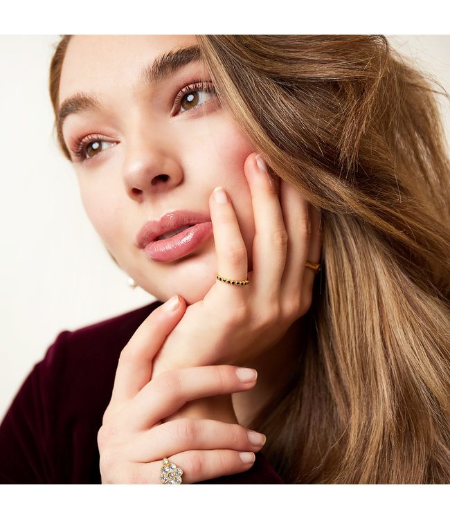 Gold Shiny Shimmer Ring