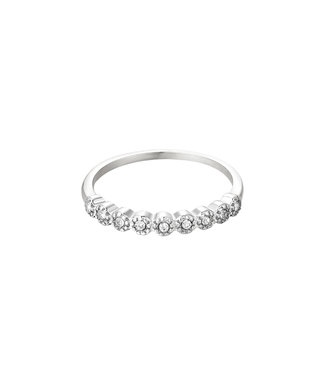 Silver Shiny Shimmer Ring