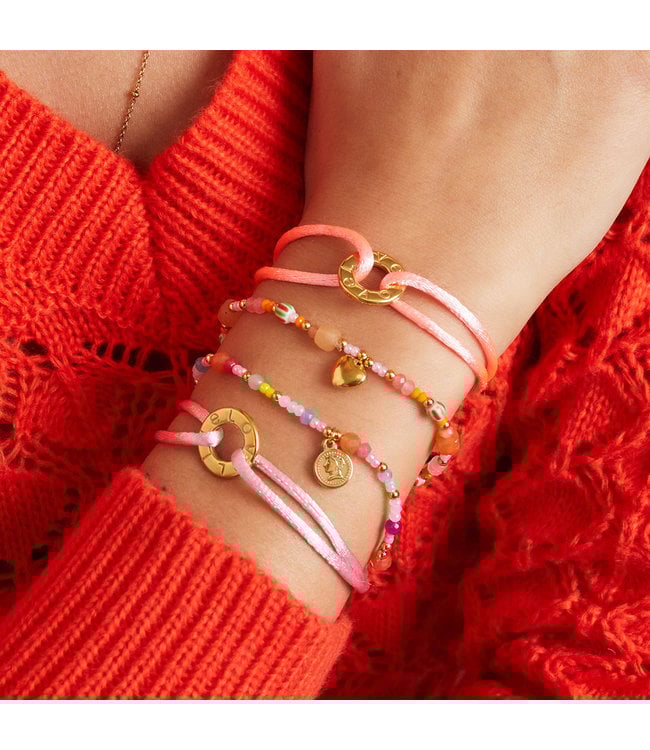 Colored Coin Bracelet