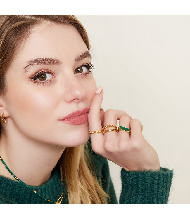 Structured Dots Ring