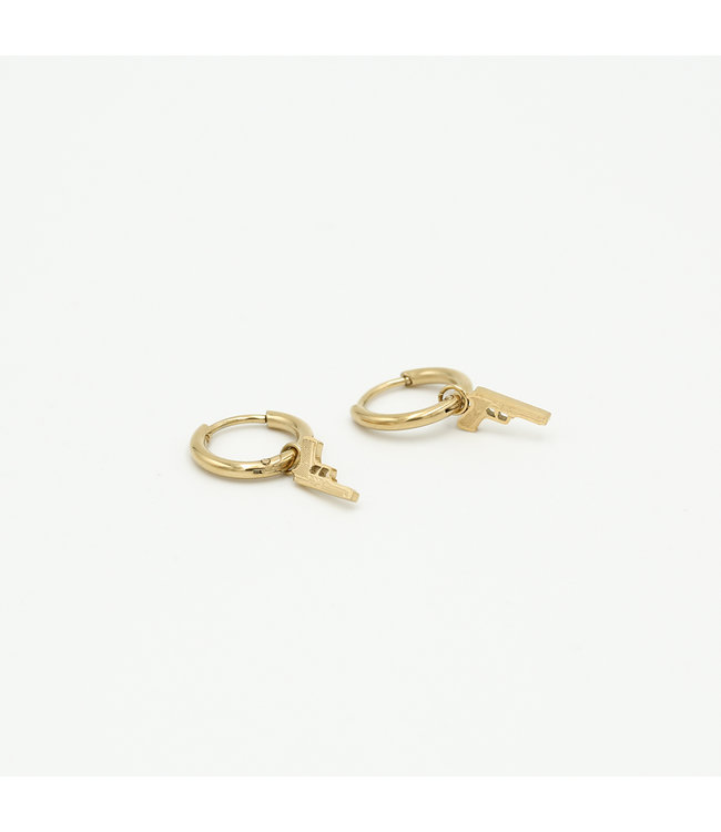 Gold Wild Thing Earrings