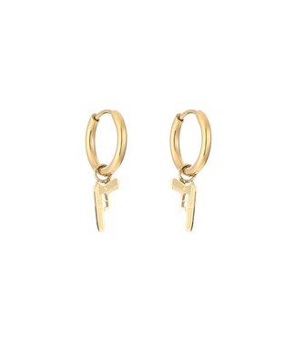 Gold Wild Thing Earrings