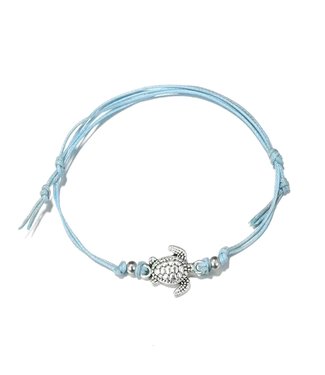 Under Water Turtle Anklet / Blue