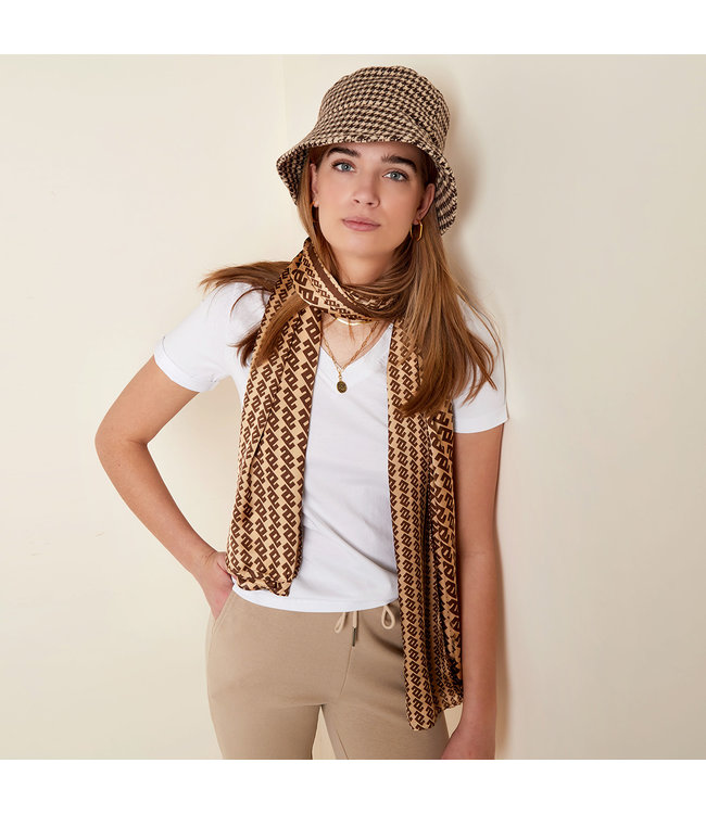 Pattern Spring Scarf