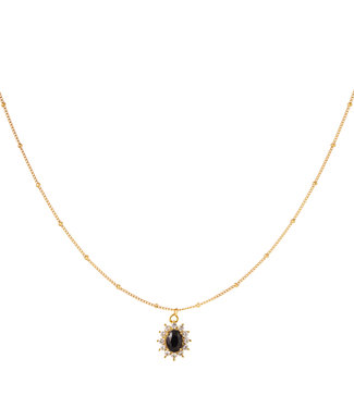 Vintage Flower Necklace