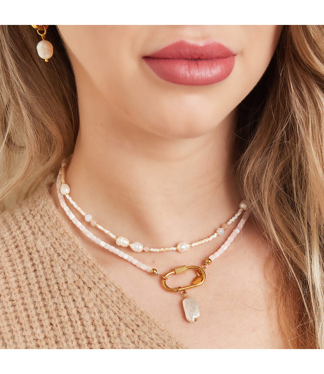 Pearl Beaded Necklace