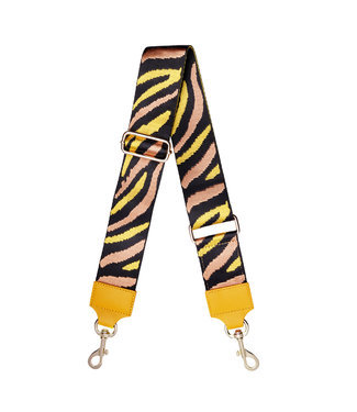 Zebra Bag Strap / Yellow