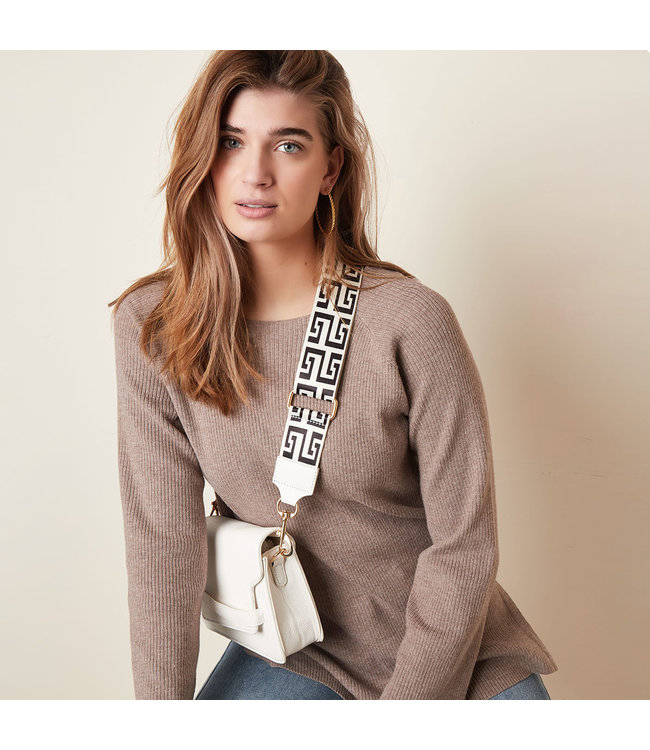 Inspired Bag Strap / White