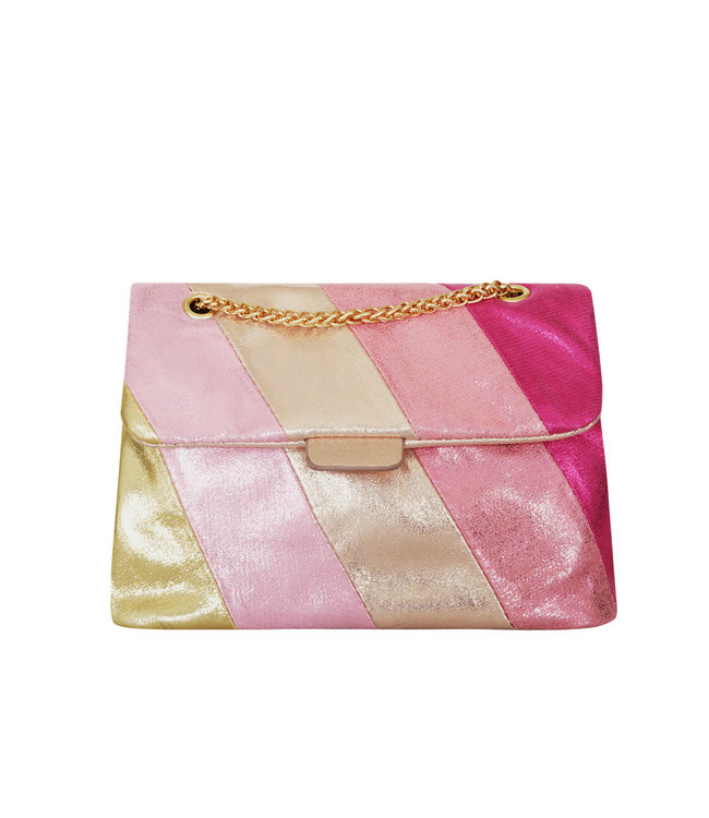 Colorful Stripes Bag / Pink