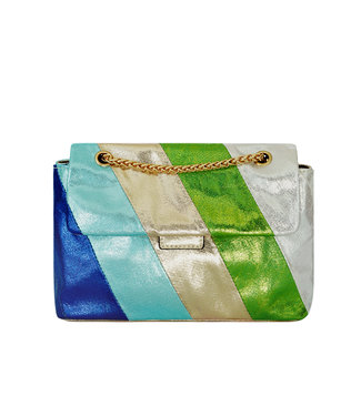 Colorful Stripes Bag / Blue