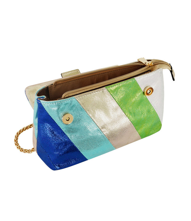 Colorful Stripes Bag / Blue