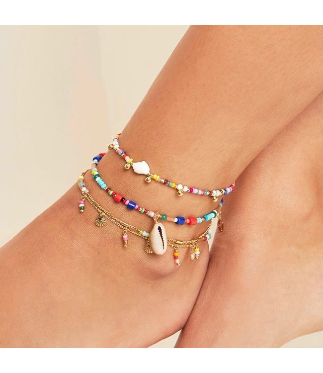 At The Beach Anklet / Multi