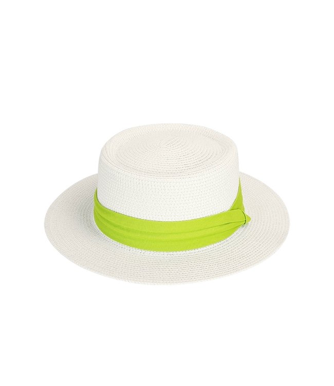 Straw Hat / White