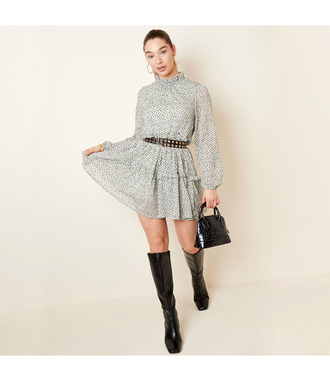 Layered Spring Dress / Light Green