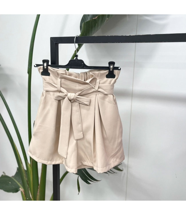 Bow Short / Beige