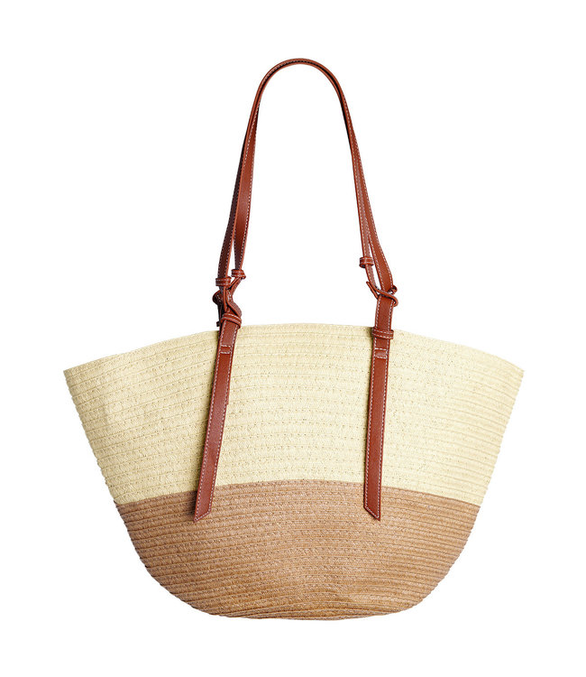 Wicker Beach Bag