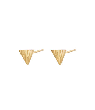 Animal Triangle Stud Earrings