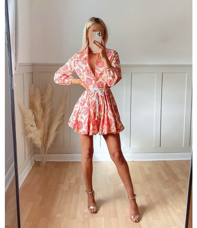 Flower Printed Dress