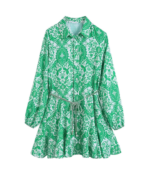 Green Fusion Dress