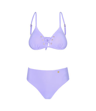 Lace Detail Bikini / Lilac