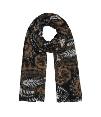 Ornament Scarf / Black