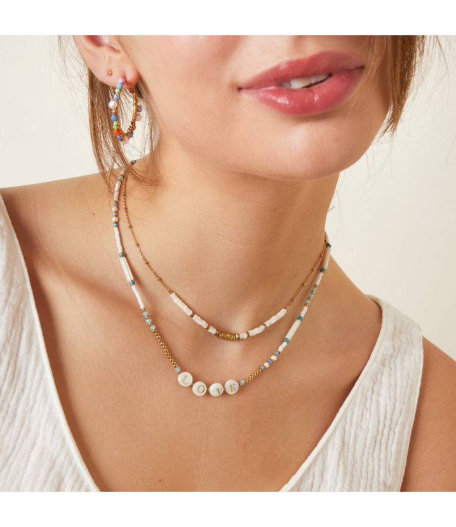 Love Letters Beads Necklace